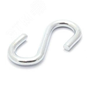 Крючок 5мм S-образный оцинкованный