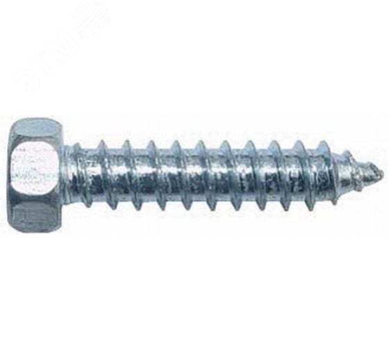 Шуруп DIN7976 6,3х19 шестигранная головка, остроконечный (250шт)