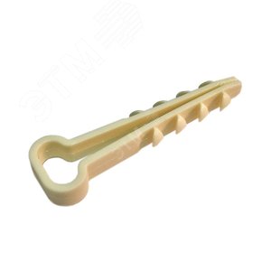 Дюбель-хомут (нейлон) 5-10 для плоского кабеля