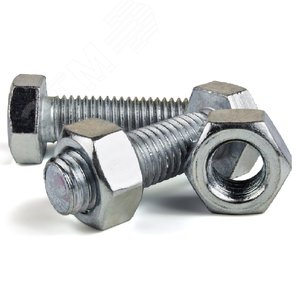 Болт M16-6gх70.12Х18Н10Т ГОСТ 7798-70 с 2мя       гайками М16-6Н.12Х18Н10Т ГОСТ 5915-70