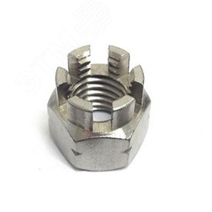 Гайка М33-6Н.40Х ГОСТ 5932-73 прорезная           шестигранная