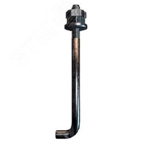 Болт 1.1.M16х600.3 ГОСТ 24379.1-80 фундаментный   изогнутый