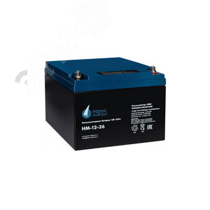 Батарея аккумуляторная 12В 26Ач со сроком службы 6-8 лет