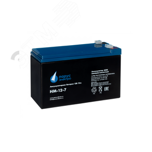 Батарея аккумуляторная 12В 7,2Ач со сроком службы 6 лет