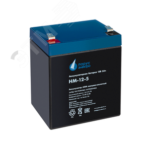Батарея аккумуляторная 12В 5Ач со сроком службы 6 лет