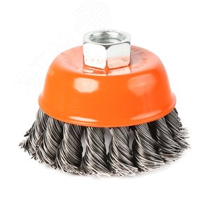 Щетка чашеобразная 125ммХМ14 витая проволока