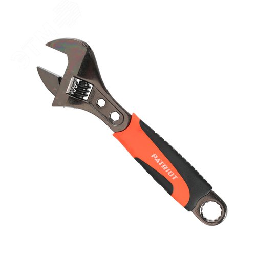 Ключ разводной AWF-200, обрезиненная ручка, 200мм