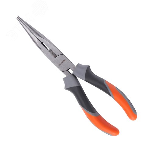 Длинногубцы LNP-200N, трехкомпонентная рукоятка, 200мм