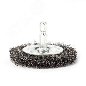 Щетка круглая для дрели 65мм НЕХ