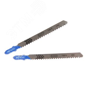 Пилка для лобзика T127D по алюминию, 2шт в блистере