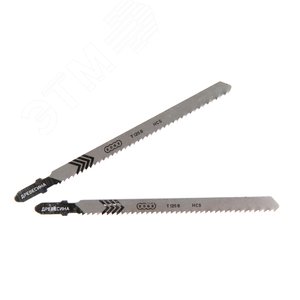 Пилка для лобзика T125B по дереву, 2шт в блистере