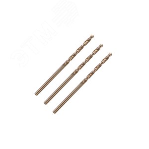 Сверло по металлу 2,5 мм, 3шт в блистере