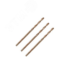 Сверло по металлу 2,0 мм, 3шт в блистере