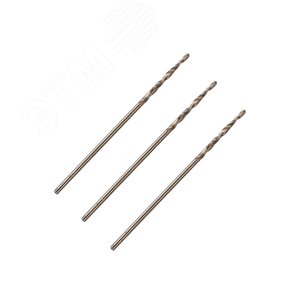 Сверло по металлу 1,0 мм, 3шт в блистере