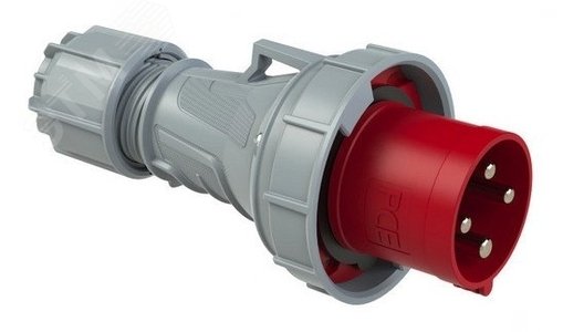 Вилка кабельная 63А/400V/3P+N+E/IP67