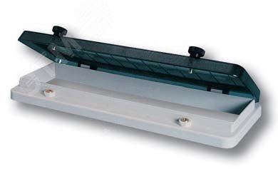 Окно защитное на 13 модулей IP67 черный