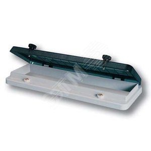 Окно защитное на 13 модулей IP67 черный