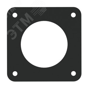 Прокладка 1.5 мм для розеток с фланцем 50х50 мм серии 105 (S-NOVA)