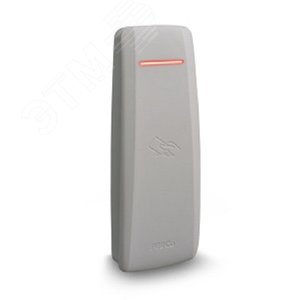 Контроллер замка со встроенным считывателем в светло-сером корпусе для карт формата EMM/HID, интерфейс связи - RS-485