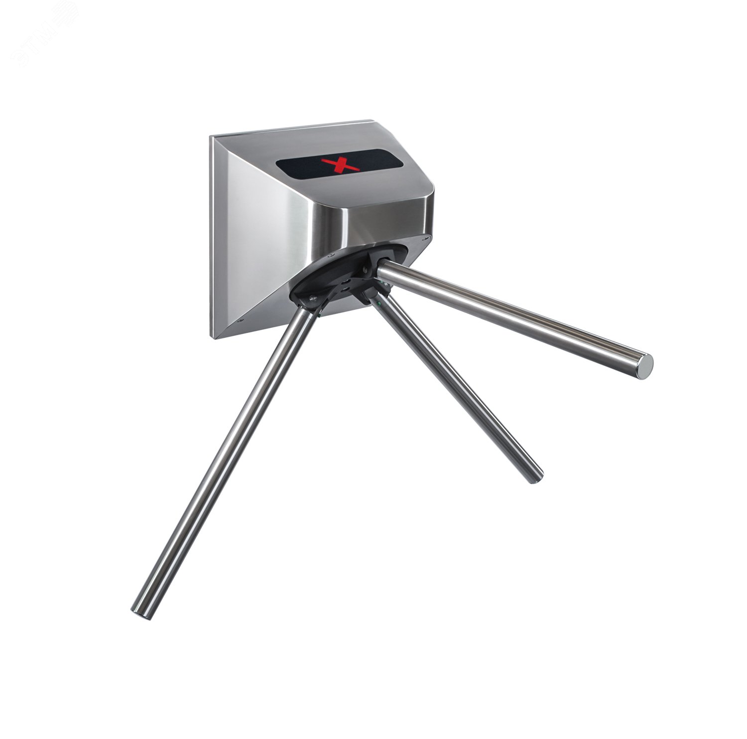 Турникет-трипод -TTR-10АK моторизованный всепогодный с автоматическими планками Антипаника скреплением на стену