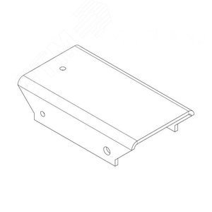 Накладка -MB-16.8 прямая верхняя (доп. секция-секция)