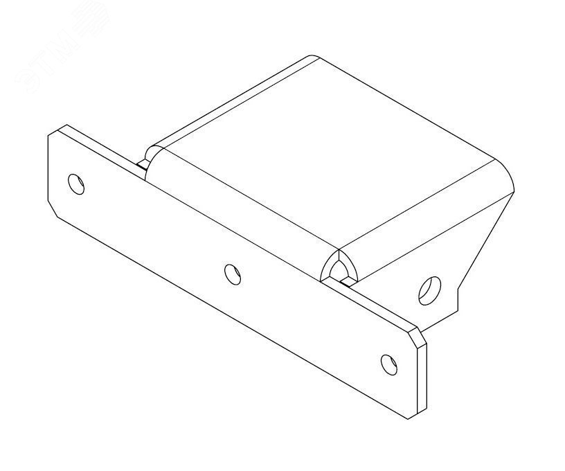 Накладка -MB-16.6 T-образная (секция - стена)
