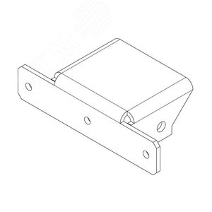 Накладка -MB-16.6 T-образная (секция - стена)