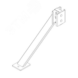 Упор -MB-16.9 для стоек секций ограждения