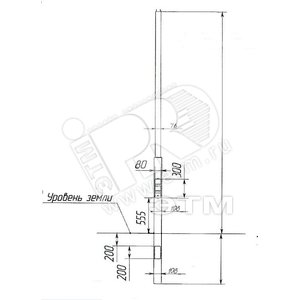 Опора ОП1п-4,0-5,0-108/76/г-ц