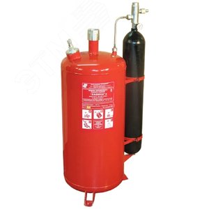 Модуль порошкового пожаротушения с принудительным запуском