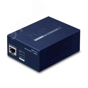 Сплиттер PoE 1хRJ45 10/100/1000 Мб/с, 802.3bt вых - 12 В/19 В/24 В