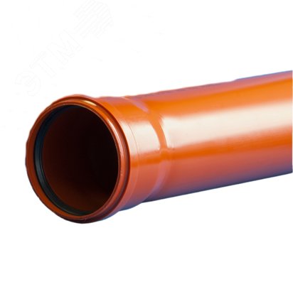 Труба канализационная 110 х 3000 мм PP SN4, наружняя