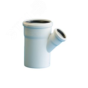 Тройник для бесшумной канализации 45 град. 110 х 50