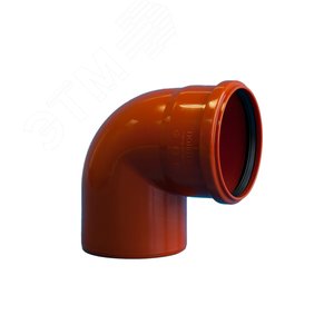 Отвод для наружной канализации 87 град. 110