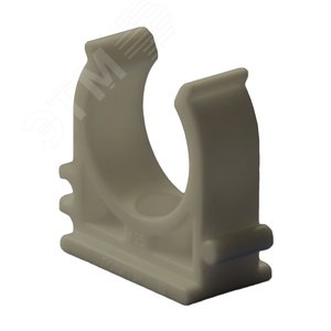 Опора 40 с защелкой полипропиленовая PPR белая