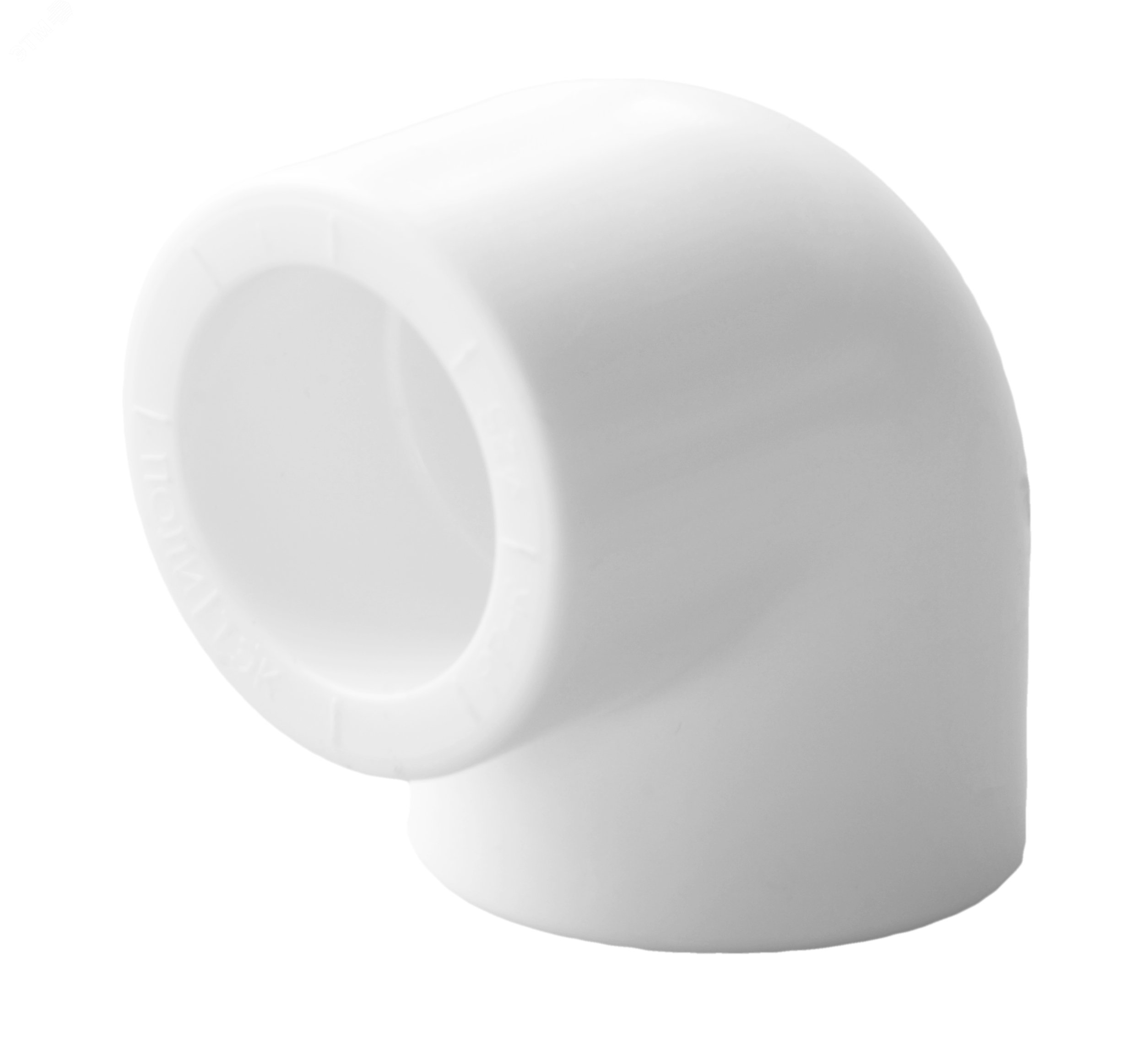 Угольник 20 мм 90 град., полипропиленовый, белый