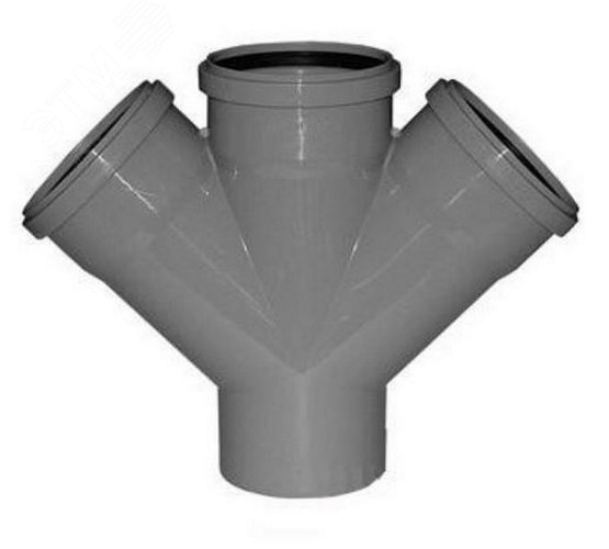 Крестовина одноплоскостная 45 град. 110x110x110