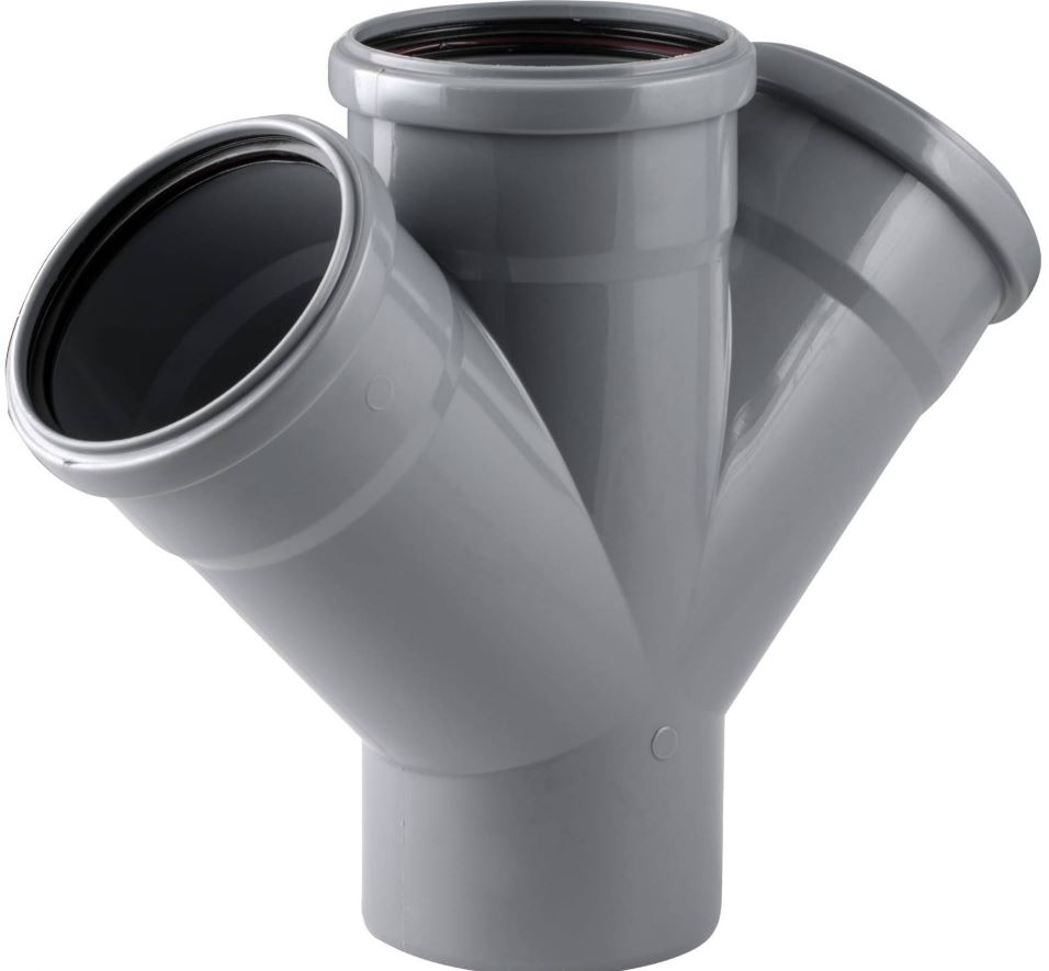 Крестовина одноплоскостная 45 град. 110x110x110