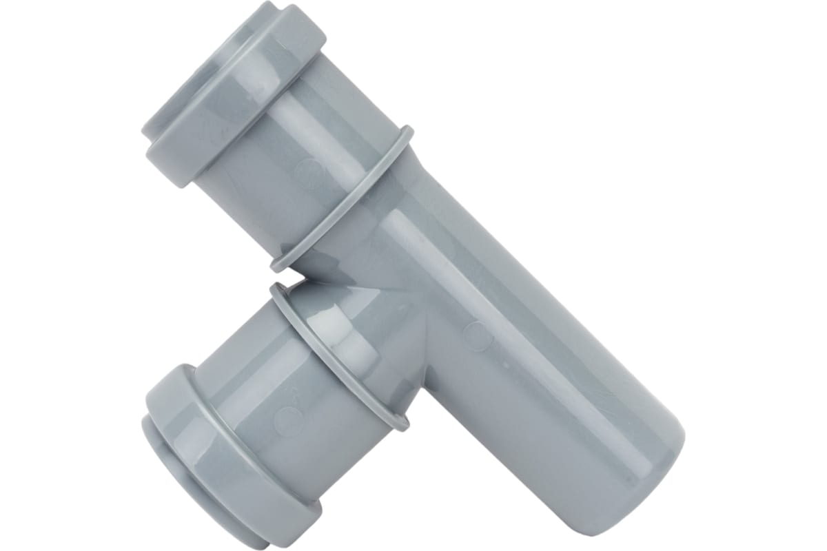 Тройник канализационный 87.5 град. 32 х 32