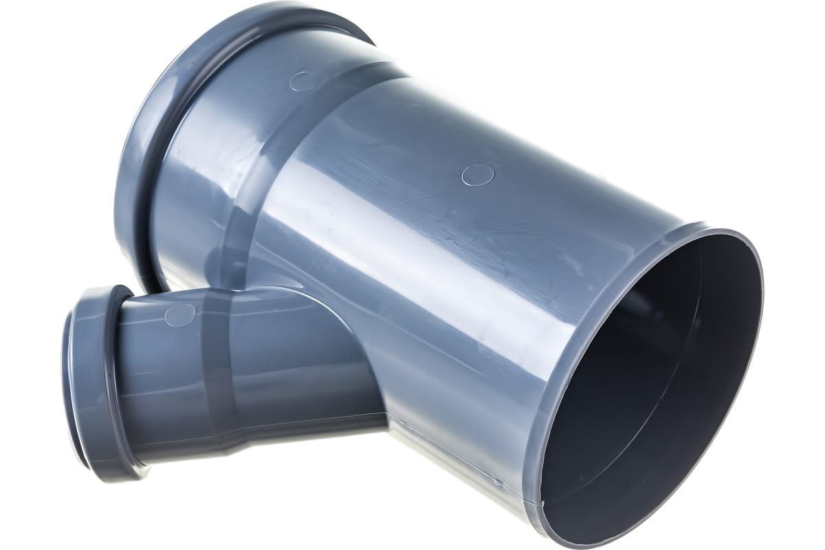 Тройник канализационный 45 град. 110 х 50