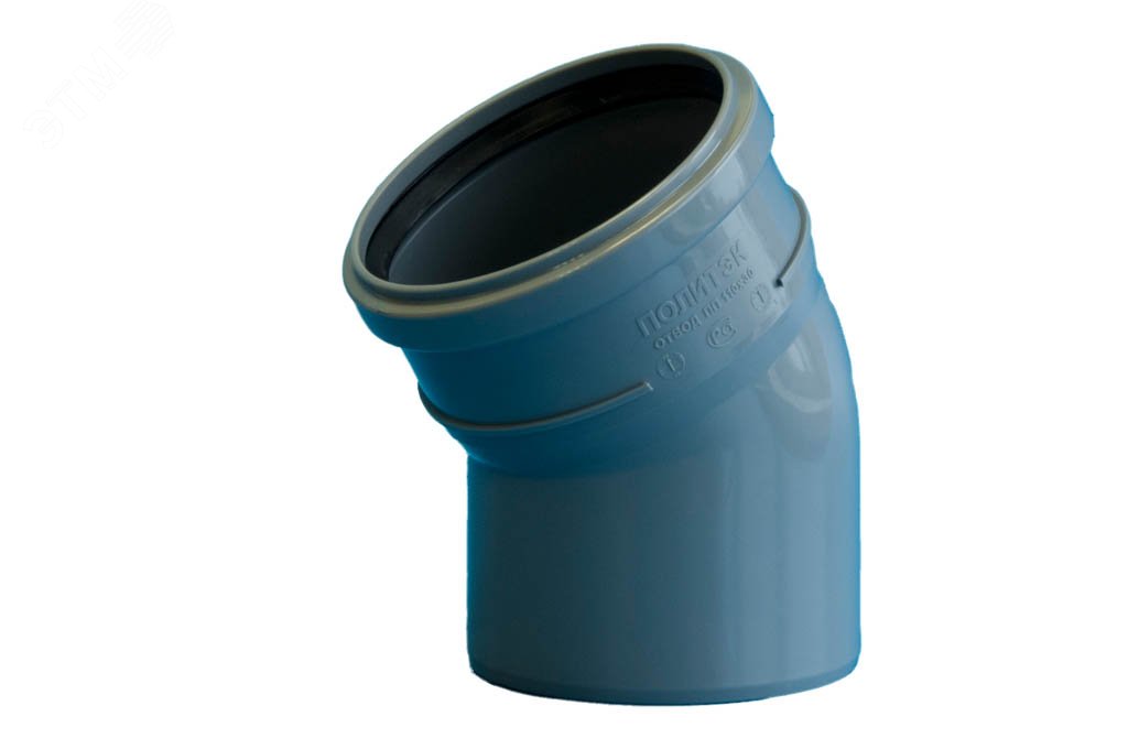 Отвод канализационный 30 град. 110