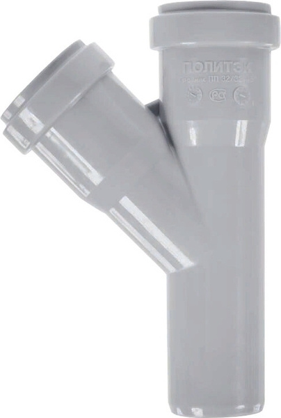 Тройник канализационный 45 град. 32 х 32