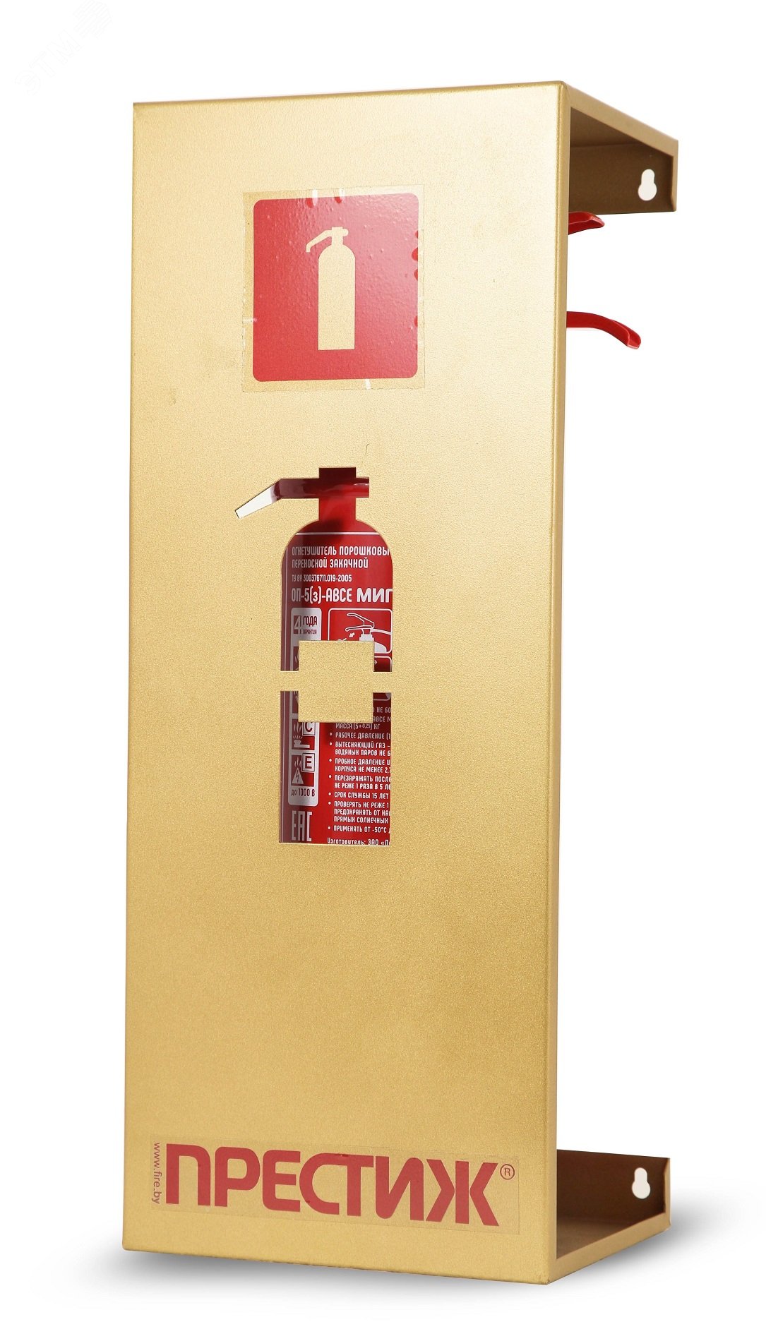 Подставка настенная ПРЕСТИЖ золото