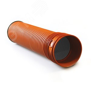 Труба гофрированная 250 х 6000 мм с муфтой SN16, наружняя