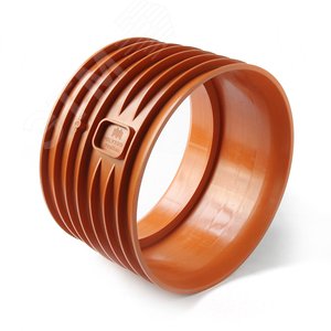 Укороченный переход с буртом для бетонных колодцев ID250