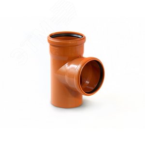 Тройник для наружной канализации 160x110/87.5