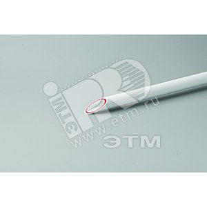 Труба полипропиленовая 32 х 4.4 SDR 7.4 PN 20 PPR RUBIS армированная стекловолокном белая, хлыст 4м