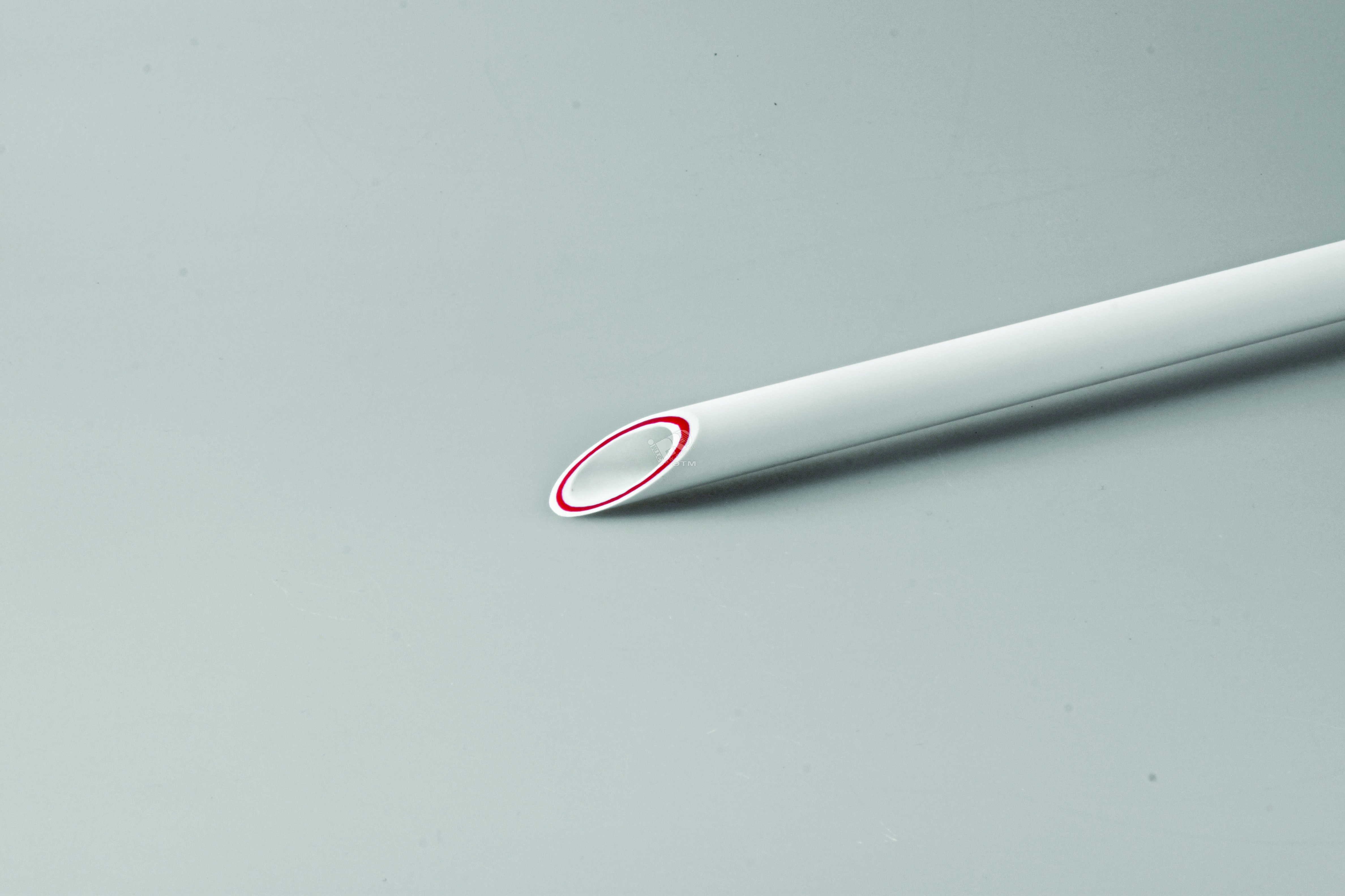 Труба полипропиленовая 25 х 3.5 SDR 7.4 PN 20 PPR RUBIS армированная стекловолокном белая, хлыст 4м