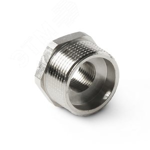 Футорка латунная резьбовая, Н-В 1/2 x 1/4