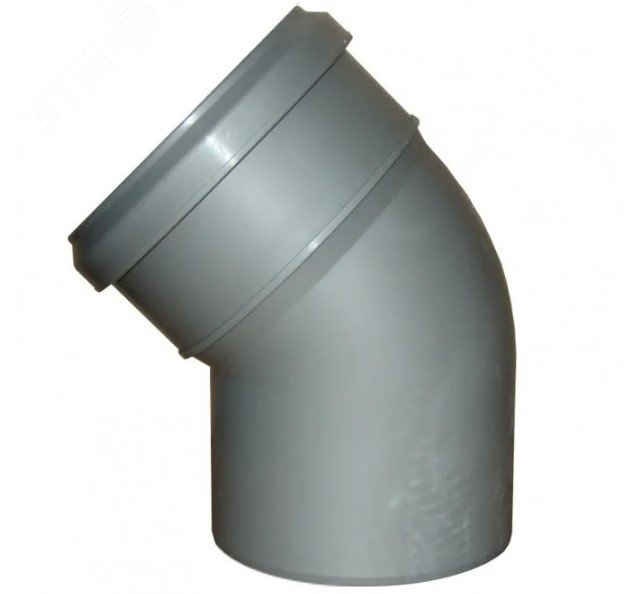 Отвод (полипропилен) 75x45град.